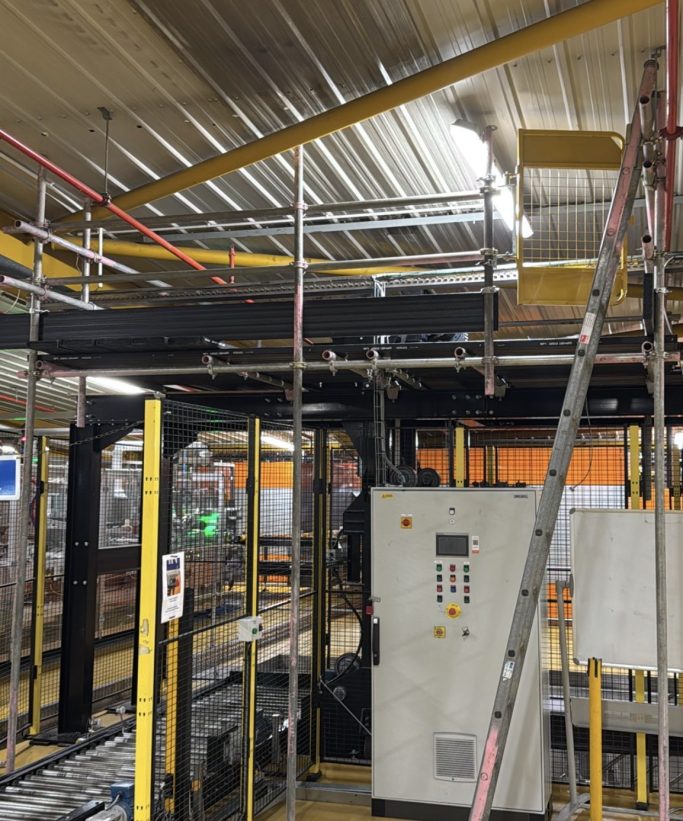 Access to Motor in industrial setting Scaffold access to motor above conveyor belts. Complex RAMS with LOTO procedure in place.